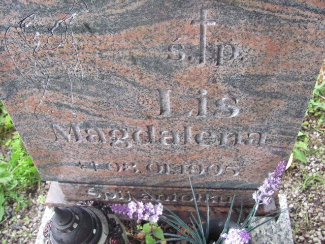 Magdalena Lis 1995 Pieszyce - Grobonet - Wyszukiwarka osób pochowanych