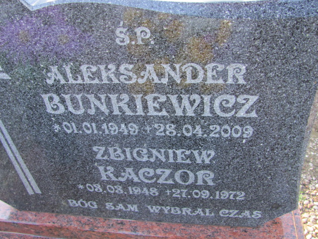 Zbigniew Kaczor 1948 Pieszyce - Grobonet - Wyszukiwarka osób pochowanych