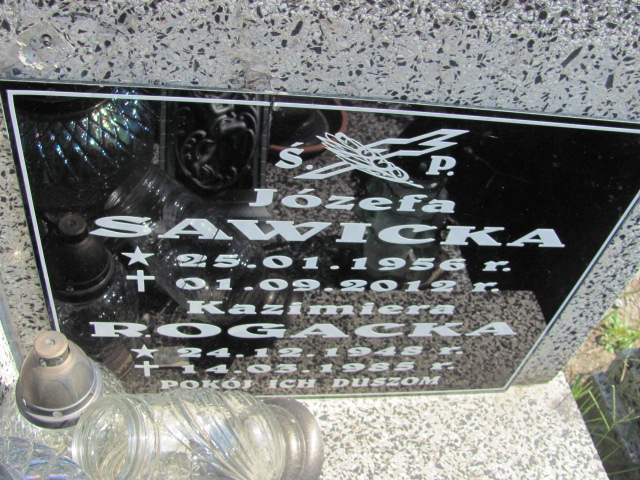 Kazimiera Rogacka 1948 Pieszyce - Grobonet - Wyszukiwarka osób pochowanych