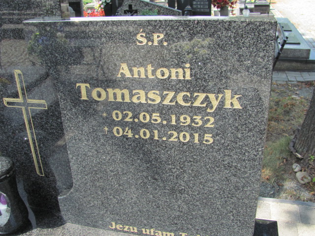 Antoni Tomaszczyk 1932 Pieszyce - Grobonet - Wyszukiwarka osób pochowanych