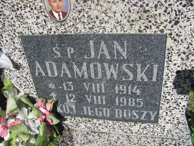 Jan Adamowski 1914 Pieszyce - Grobonet - Wyszukiwarka osób pochowanych