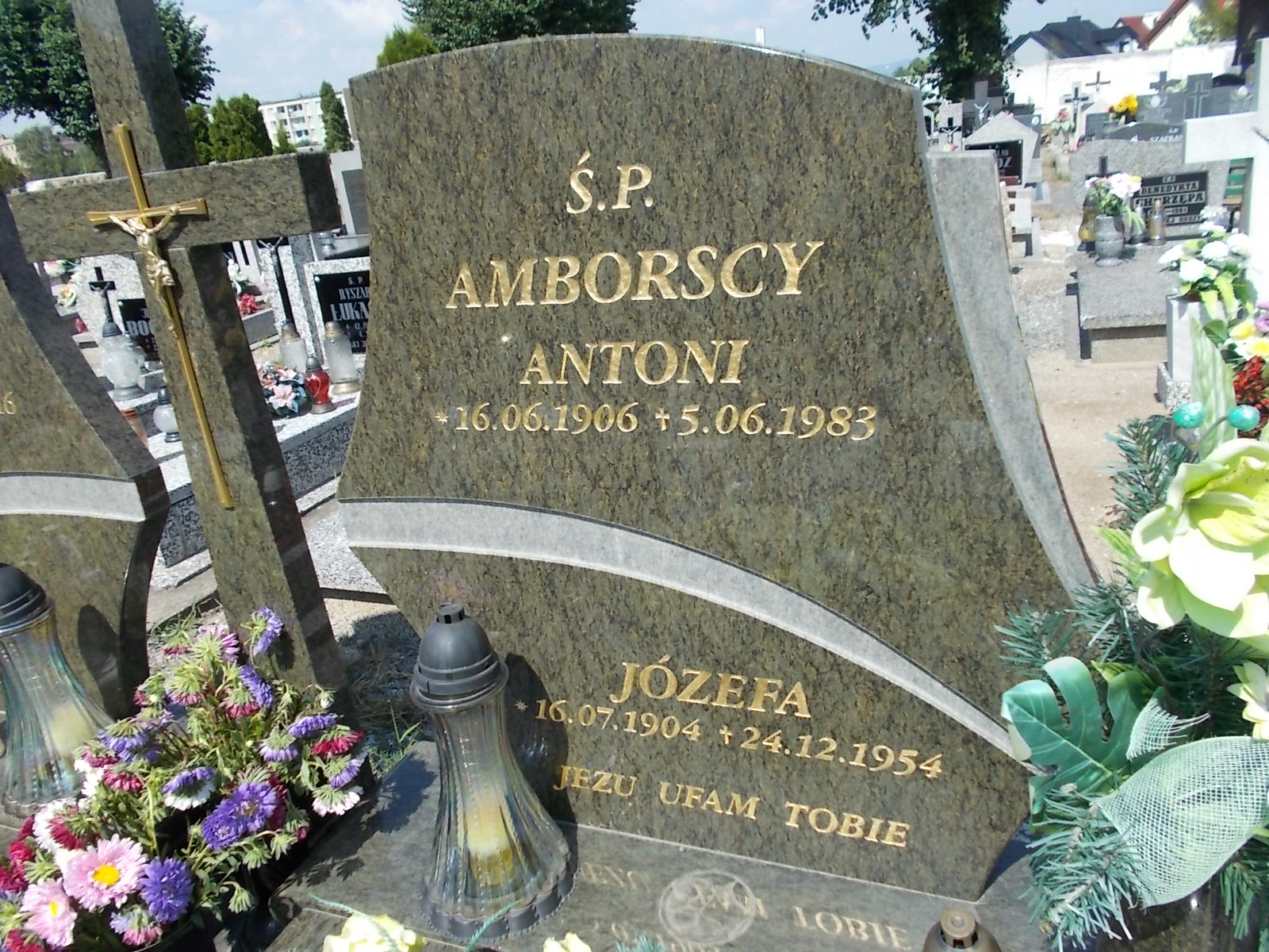 Józefa Amborska 1904 Pieszyce - Grobonet - Wyszukiwarka osób pochowanych