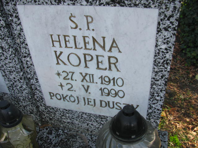 Helena Koper 1910 Pieszyce - Grobonet - Wyszukiwarka osób pochowanych