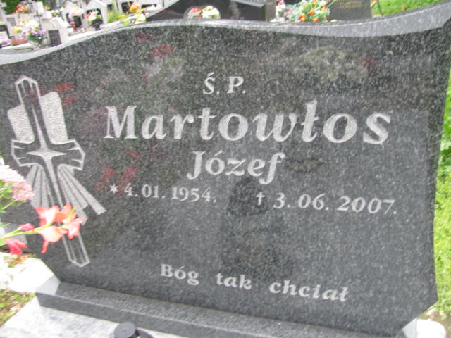 Józef Martowłos 1954 Pieszyce - Grobonet - Wyszukiwarka osób pochowanych