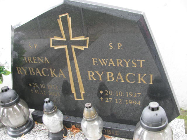 Ewaryst Rybacki 1927 Pieszyce - Grobonet - Wyszukiwarka osób pochowanych