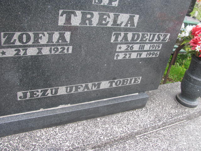 Zofia Trela Pieszyce - Grobonet - Wyszukiwarka osób pochowanych