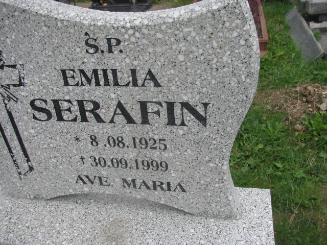 Emilia Serafin 1925 Pieszyce - Grobonet - Wyszukiwarka osób pochowanych