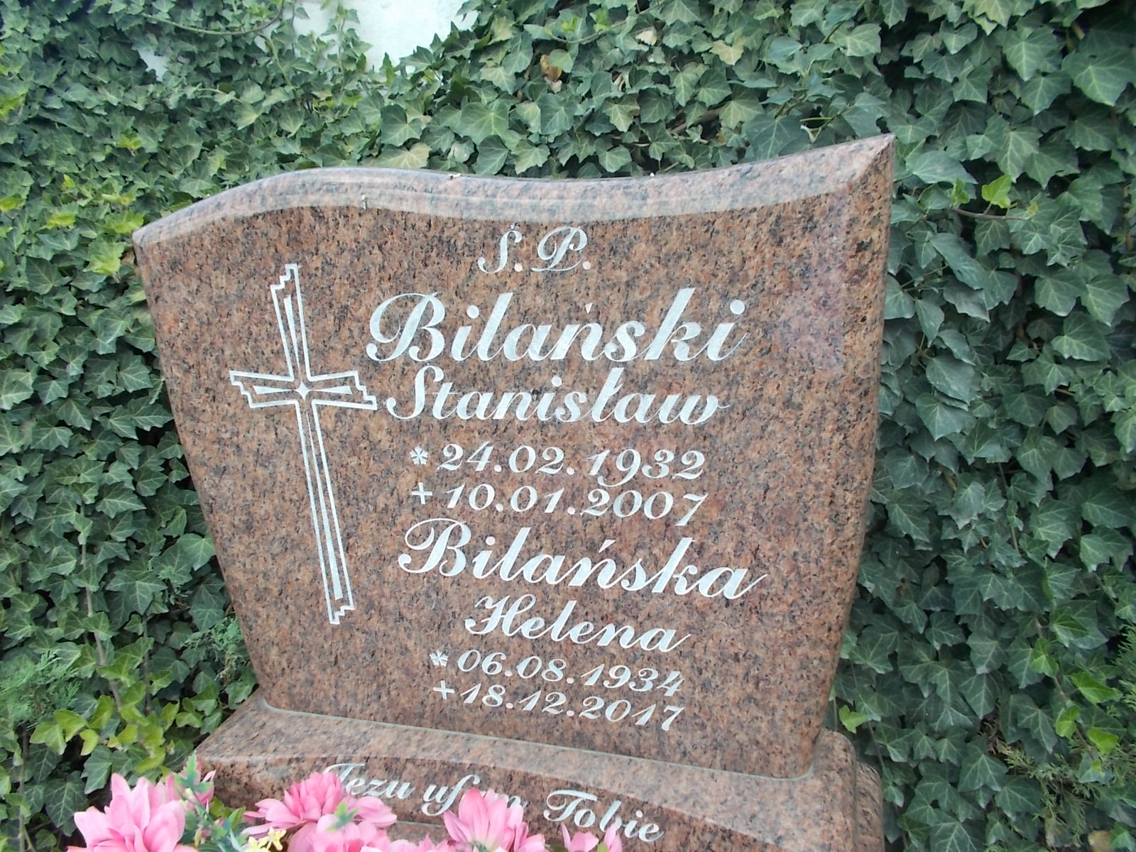 Stanisław Bilański 1932 Pieszyce - Grobonet - Wyszukiwarka osób pochowanych