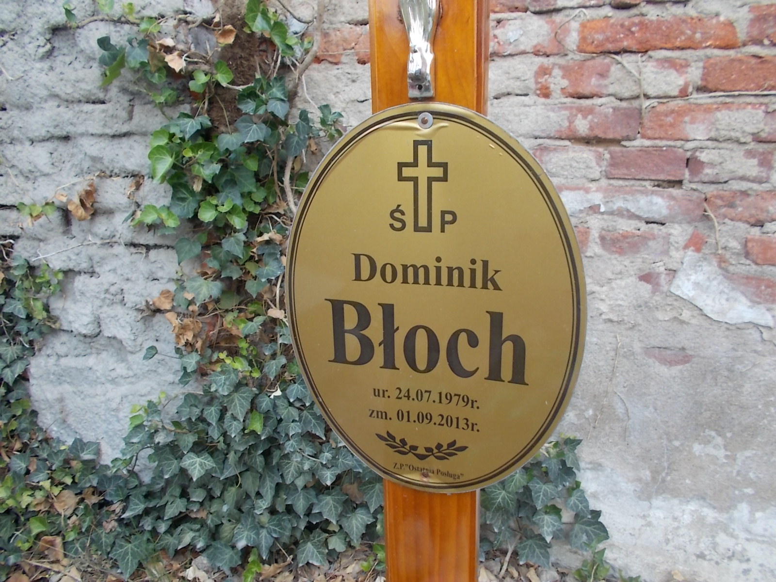 Patryk Błoch 1987 Pieszyce - Grobonet - Wyszukiwarka osób pochowanych